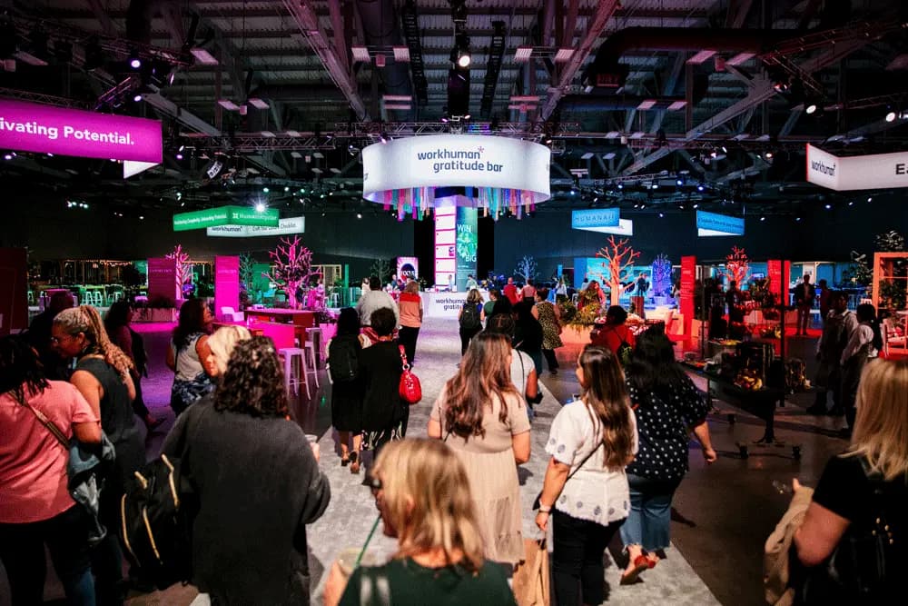 Workhuman Live Event Floor