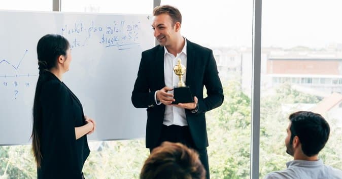 Employee recognition awards boost engagement